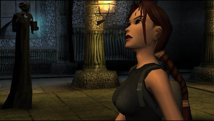 Lara Croft – Tomb Raider. 3D sexy girl with big boobs